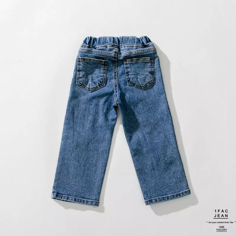 1 Fac - Korean Children Fashion - #fashionkids - Retro Jeans - 4