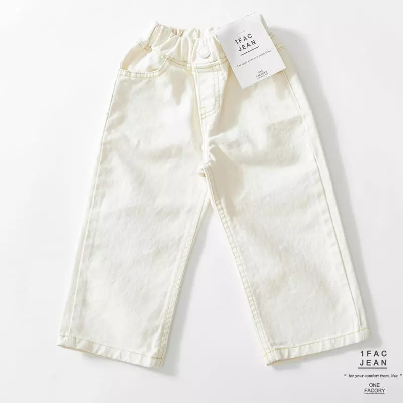 1 Fac - Korean Children Fashion - #kidsstore - Gold Stitch Pants - 2
