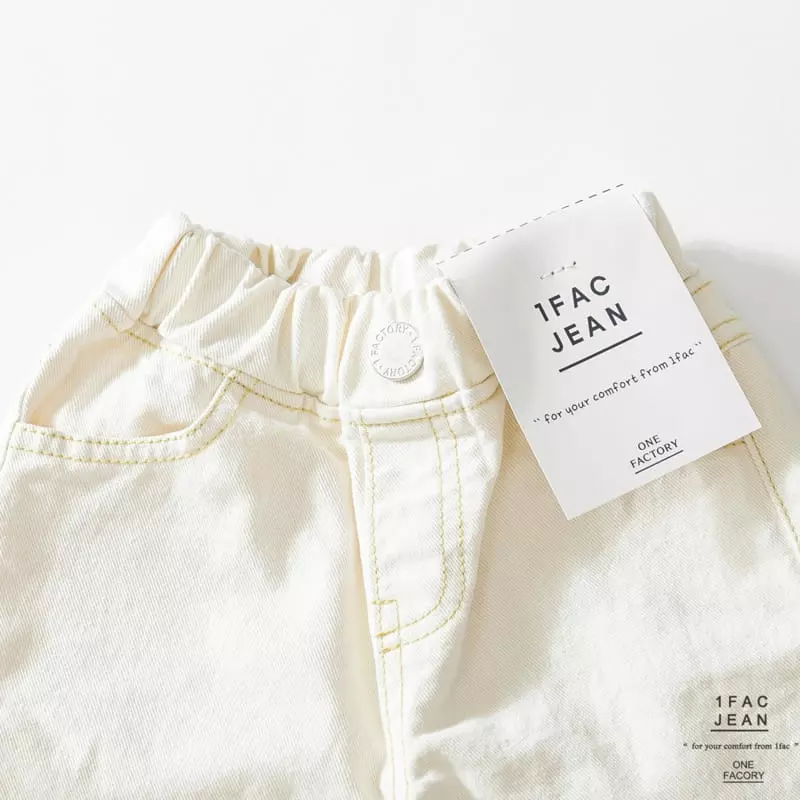 1 Fac - Korean Children Fashion - #kidzfashiontrend - Gold Stitch Pants - 3