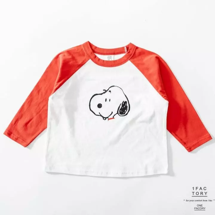 1 Fac - Korean Children Fashion - #kidzfashiontrend - Snoo Raglan Tee - 7