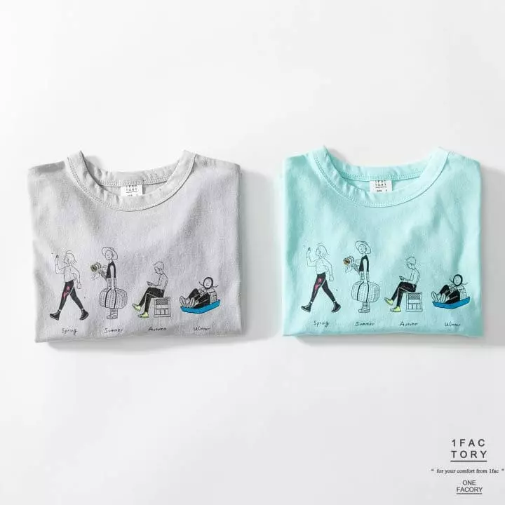1 Fac - Korean Children Fashion - #littlefashionista - Seasons Tee - 8