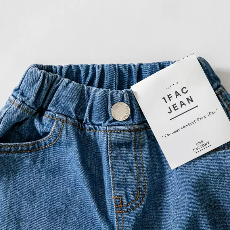 1 Fac - Korean Children Fashion - #magicofchildhood - Blue Jeans - 4