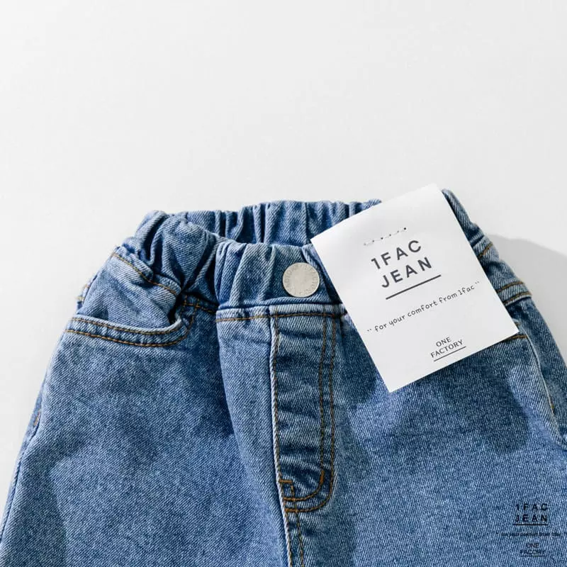1 Fac - Korean Children Fashion - #prettylittlegirls - Knee vintage Jeans