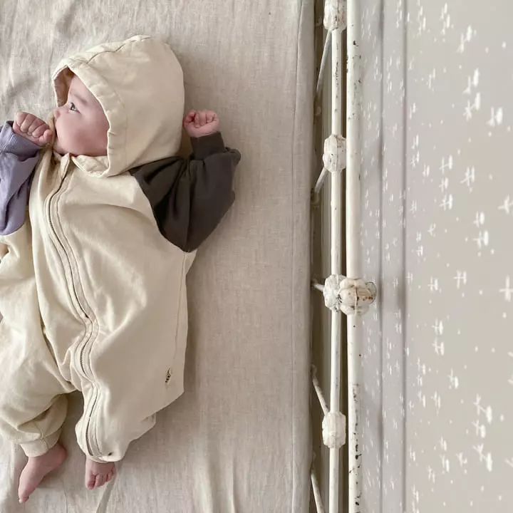 1 Gram - Korean Baby Fashion - #babyboutiqueclothing - Pair Field Hoody All-in-one - 9