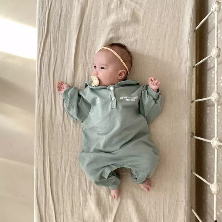 1 Gram - Korean Baby Fashion - #babylifestyle - Sensei All-in-one Bodysuit - 6