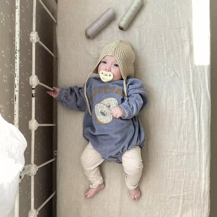 1 Gram - Korean Baby Fashion - #babyoutfit - Bagle Bodysuit - 9