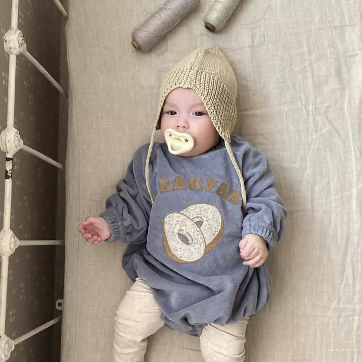 1 Gram - Korean Baby Fashion - #onlinebabyshop - Bagle Bodysuit - 12