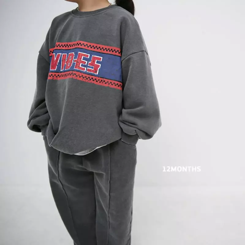 12 Month - Korean Children Fashion - #Kfashion4kids - Vibe Sweatshirt - 12