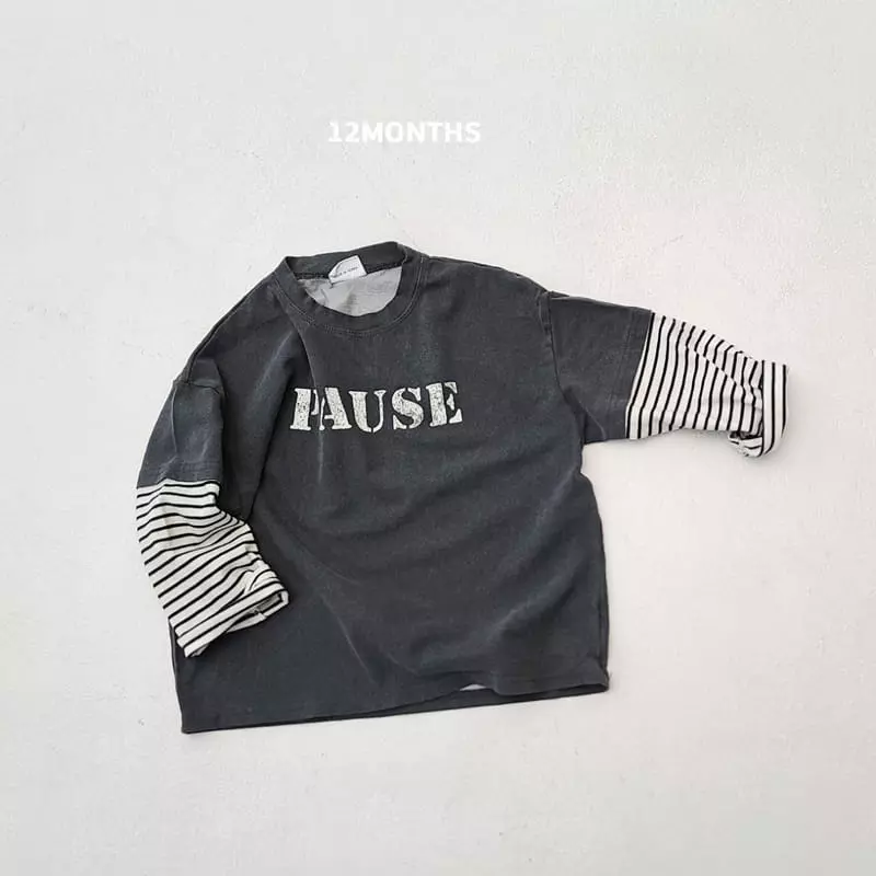 12 Month - Korean Children Fashion - #childofig - Force Tee - 4