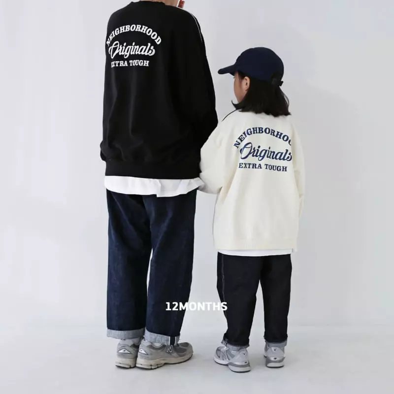 12 Month - Korean Children Fashion - #childofig - Original Sweatshirt - 12
