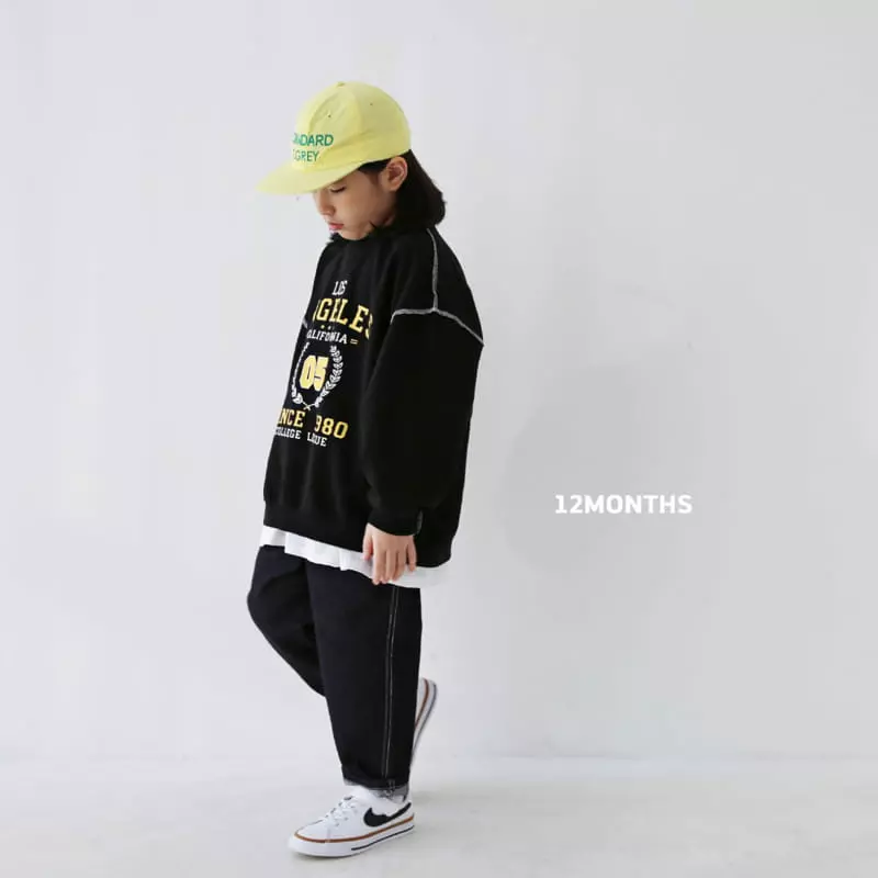 12 Month - Korean Children Fashion - #childofig - LA Sweatshirt - 11