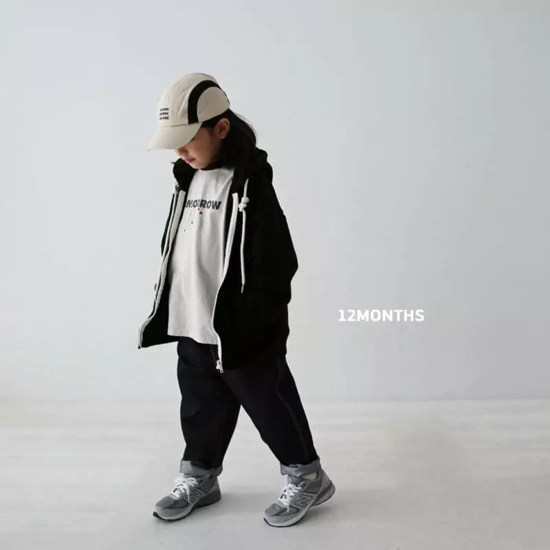 12 Month - Korean Children Fashion - #childrensboutique - And Hoody Zip-up - 12