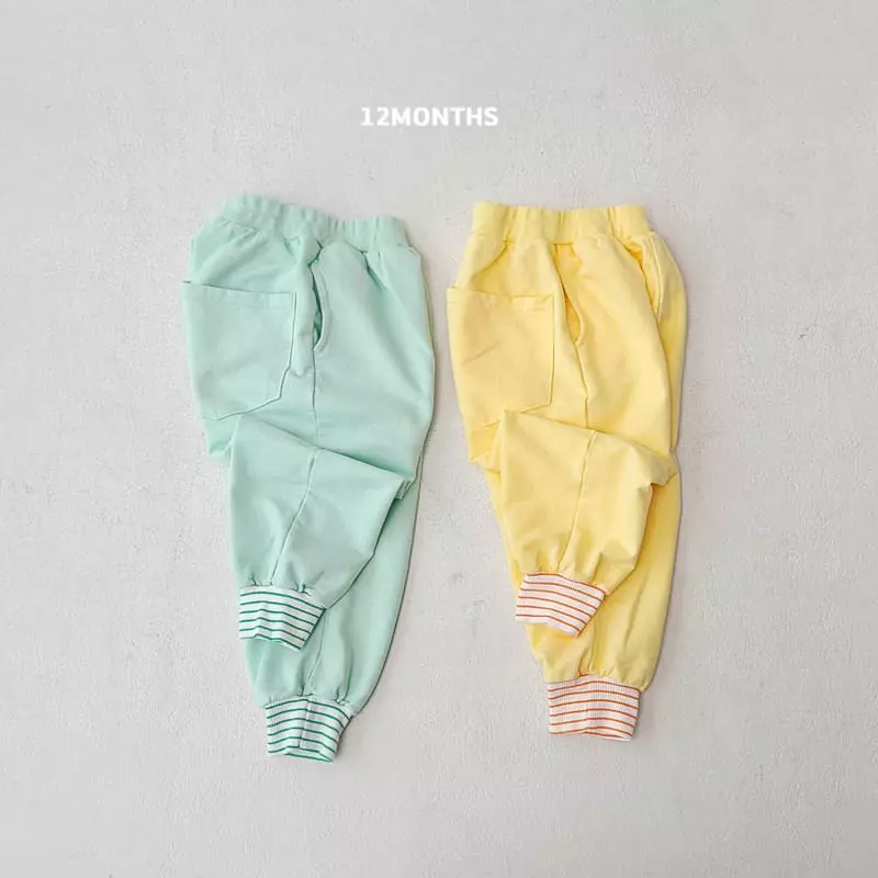 12 Month - Korean Children Fashion - #discoveringself - Company Top Bottom Set - 3