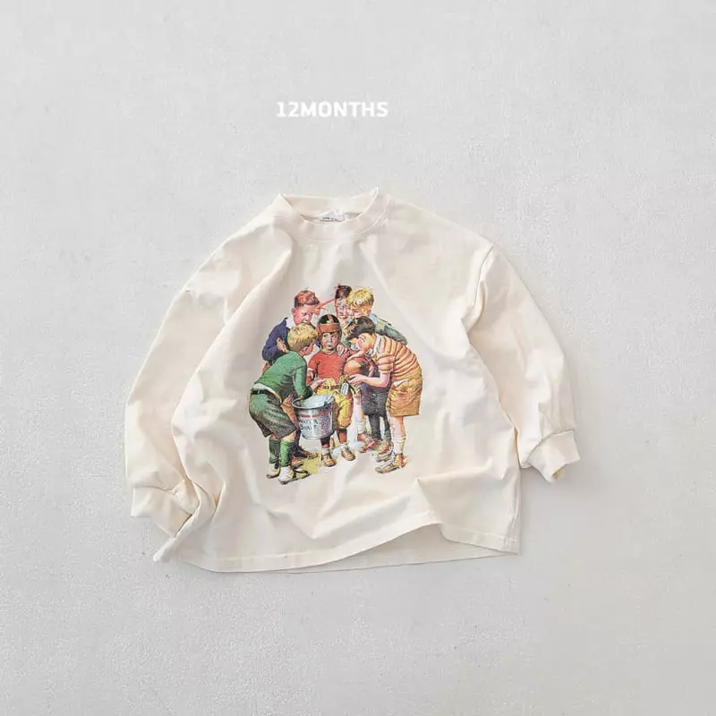 12 Month - Korean Children Fashion - #discoveringself - Kid Tee - 2