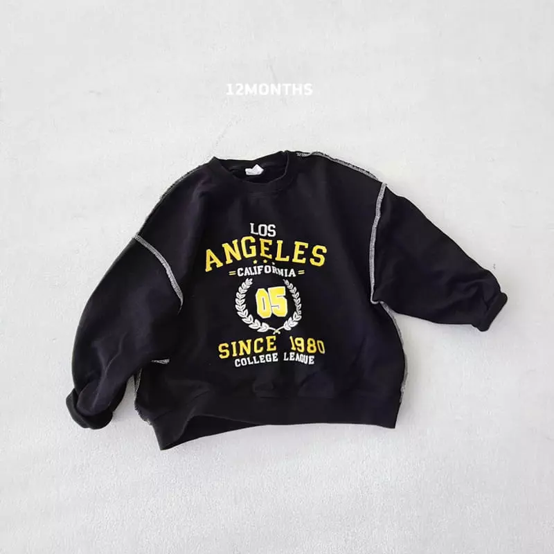 12 Month - Korean Children Fashion - #fashionkids - LA Sweatshirt - 2