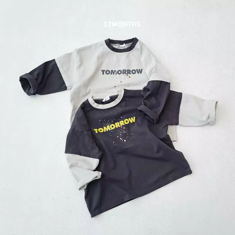 12 Month - Korean Children Fashion - #kidsshorts - Tomorrow Tee - 6