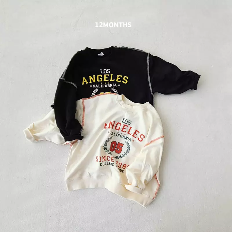 12 Month - Korean Children Fashion - #kidsshorts - LA Sweatshirt - 3