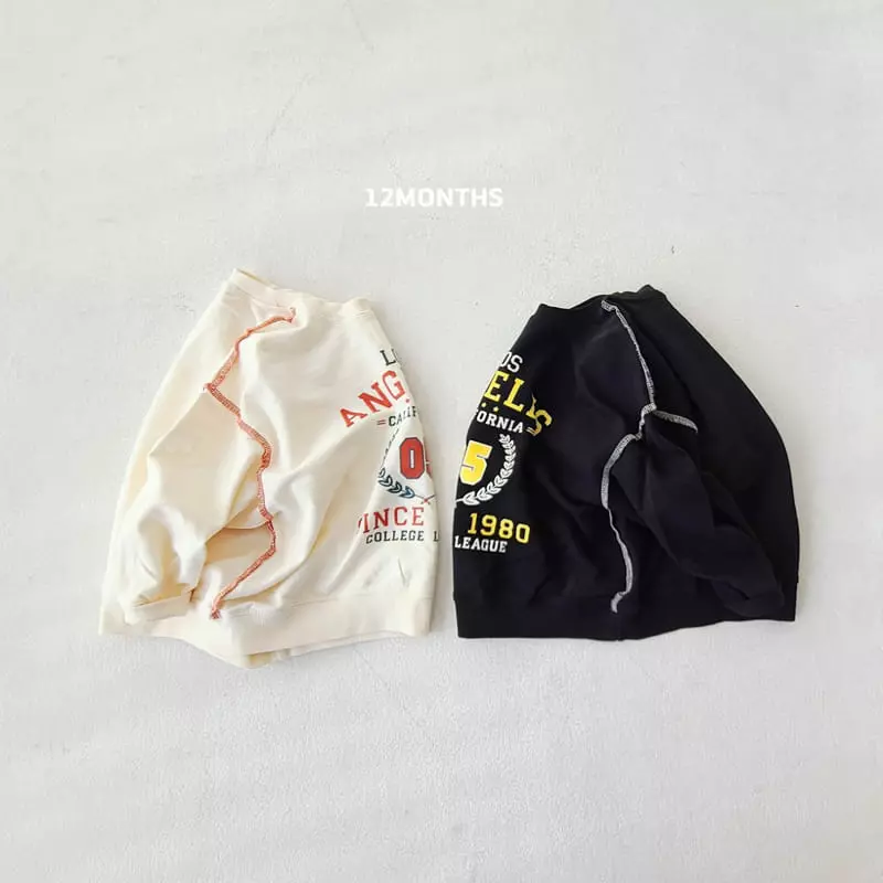 12 Month - Korean Children Fashion - #kidsshorts - LA Sweatshirt - 4