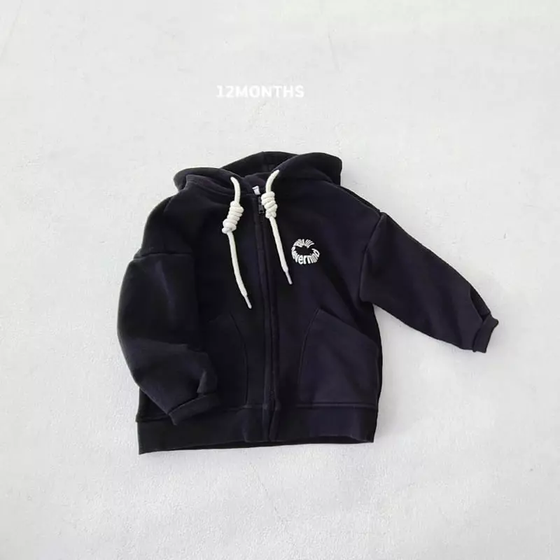 12 Month - Korean Children Fashion - #littlefashionista - Nubana Hoody Zip-up - 9
