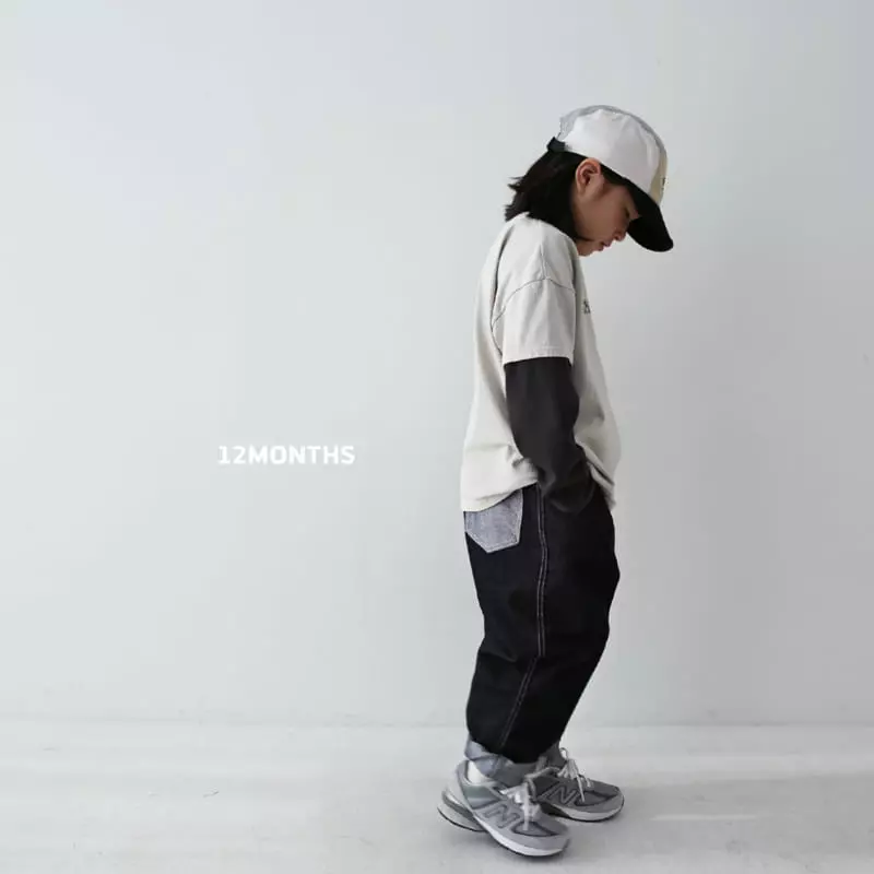12 Month - Korean Children Fashion - #magicofchildhood - Oil Jeans - 8