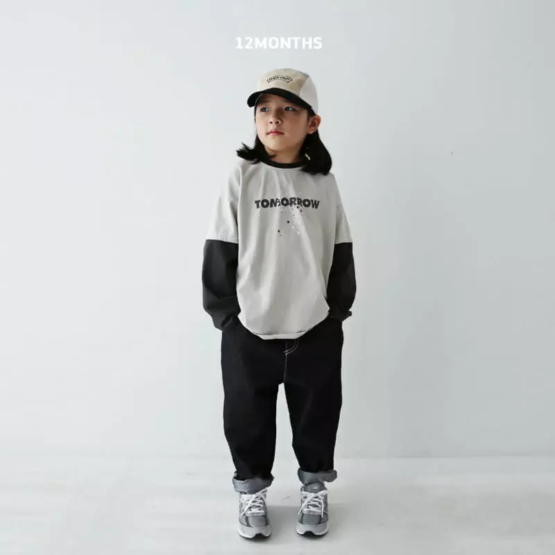 12 Month - Korean Children Fashion - #minifashionista - Oil Jeans - 9