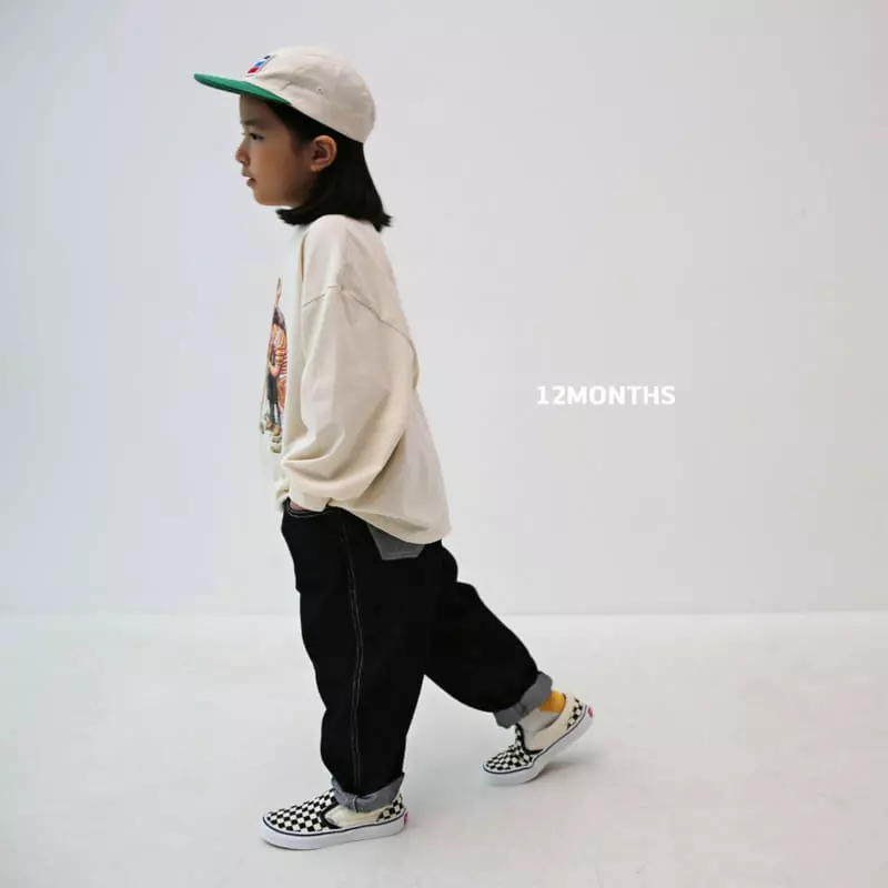 12 Month - Korean Children Fashion - #todddlerfashion - Oil Jeans - 11