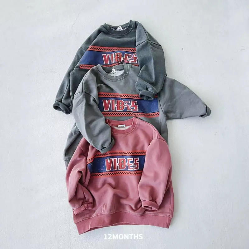 12 Month - Korean Children Fashion - #todddlerfashion - Vibe Sweatshirt