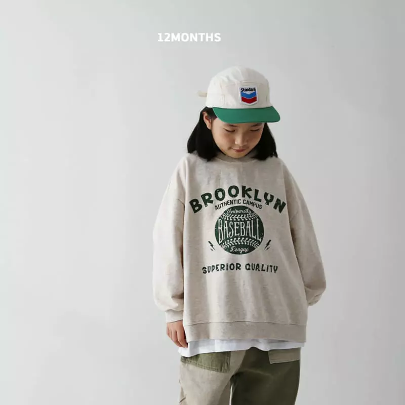 12 Month - Korean Women Fashion - #momslook - Mom Baseball Sweatshirt - 10