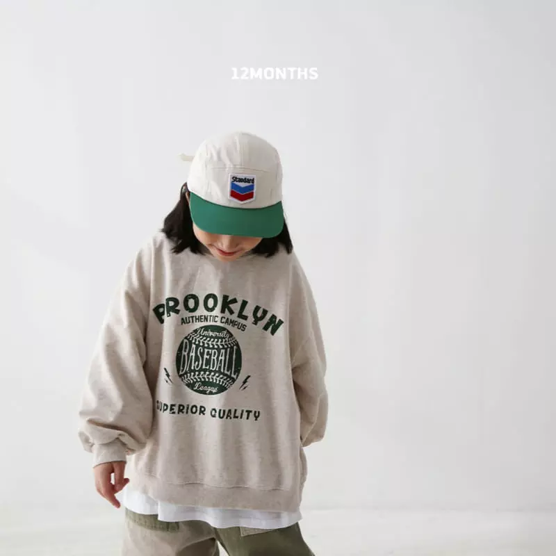 12 Month - Korean Women Fashion - #momslook - Mom Baseball Sweatshirt - 8