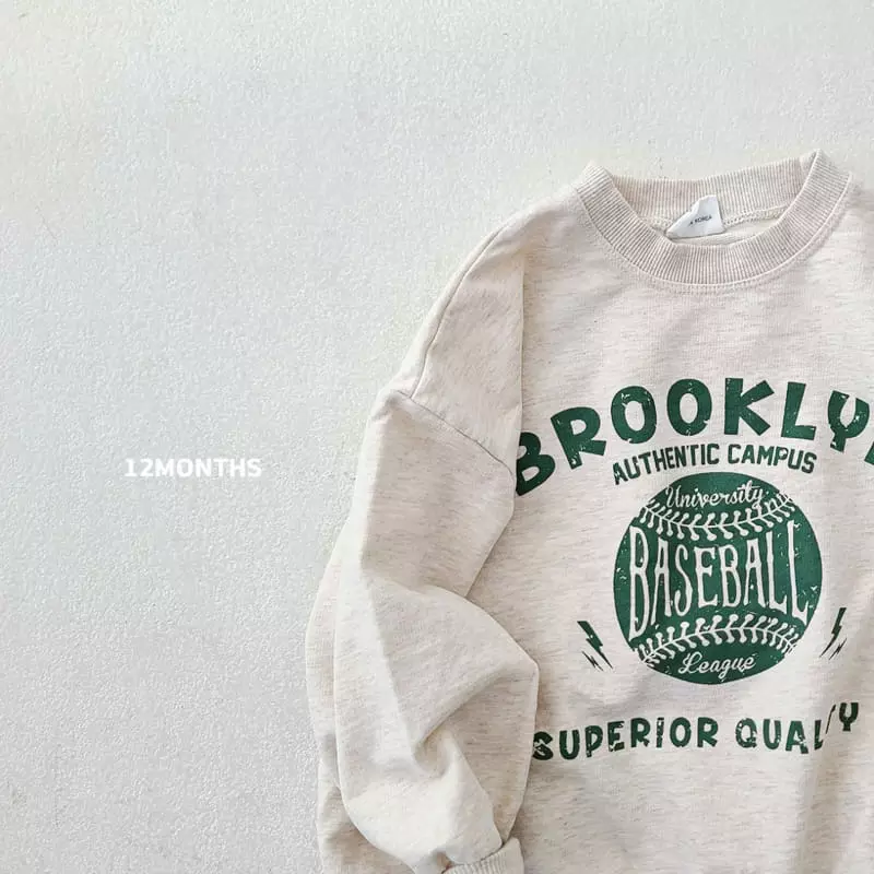 12 Month - Korean Women Fashion - #thelittlethings - Mom Baseball Sweatshirt - 3