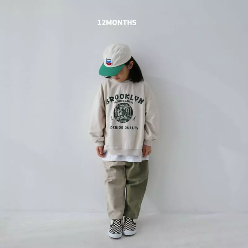12 Month - Korean Women Fashion - #womensfashion - Mom Baseball Sweatshirt - 9