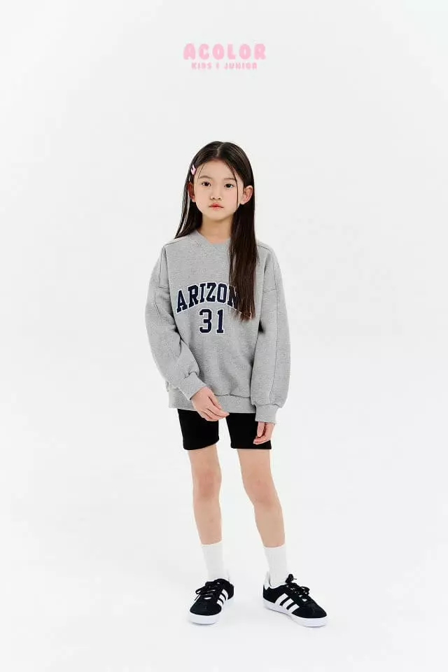 Acolor - Korean Children Fashion - #childofig - Sproty Sweatshirt - 5