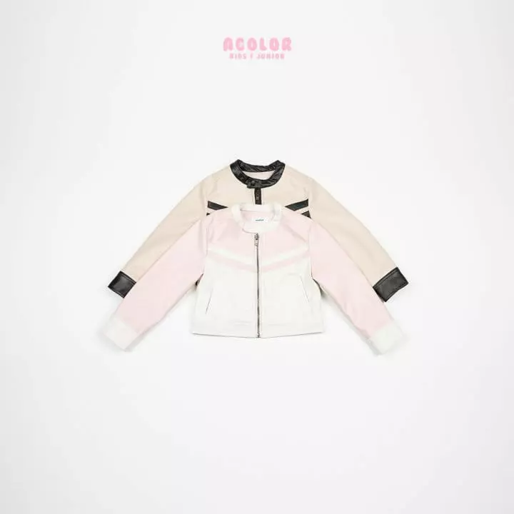 Acolor - Korean Children Fashion - #designkidswear - Lacing Jacket - 12