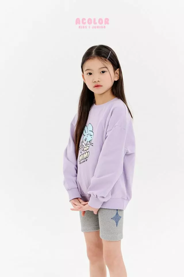 Acolor - Korean Children Fashion - #discoveringself - Croiffle Bicker Shorts - 10
