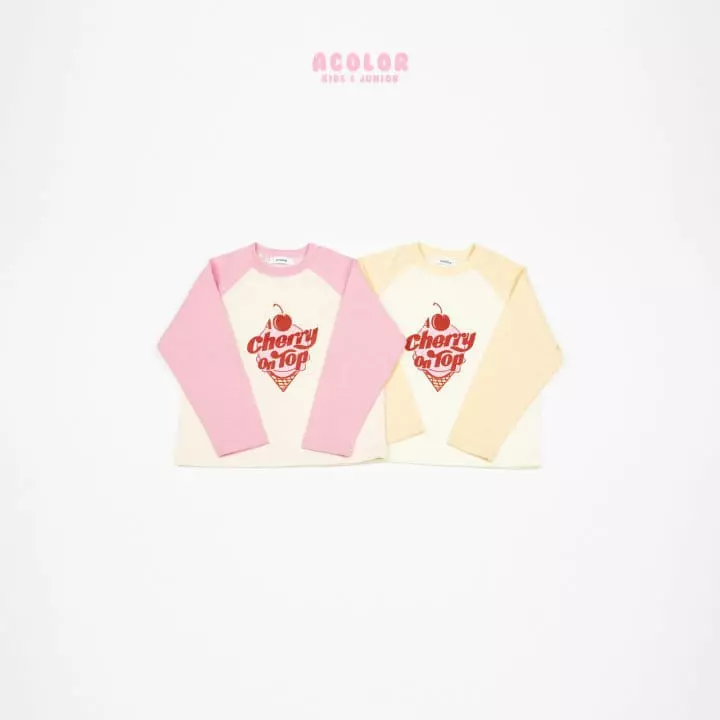 Acolor - Korean Children Fashion - #fashionkids - Ice Cream Tee - 12