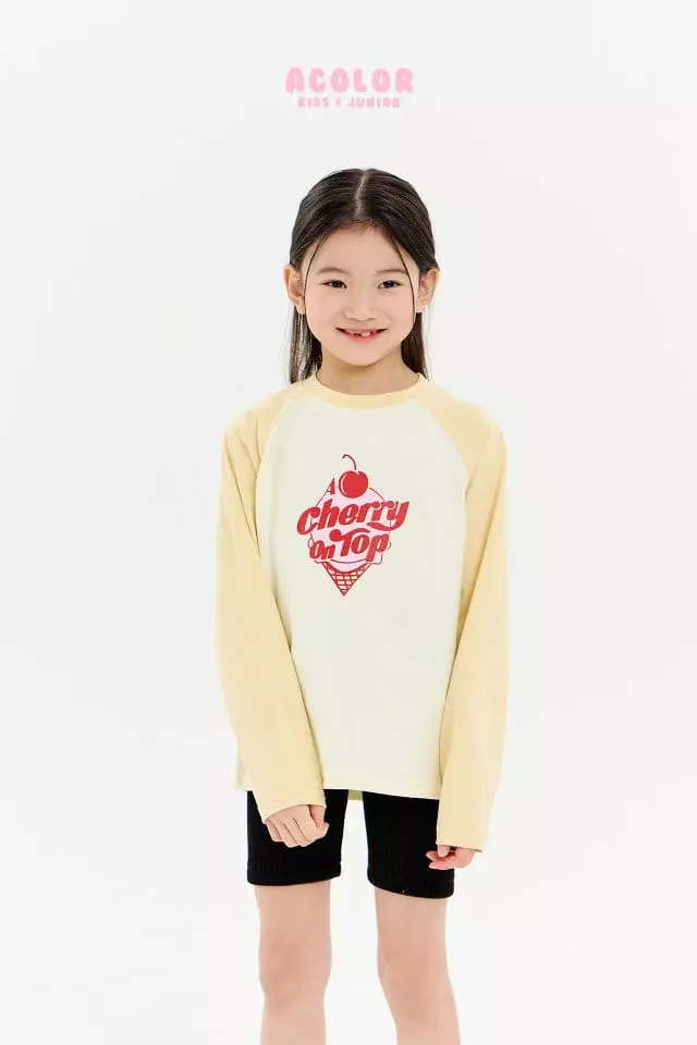 Acolor - Korean Children Fashion - #minifashionista - Ice Cream Tee - 5