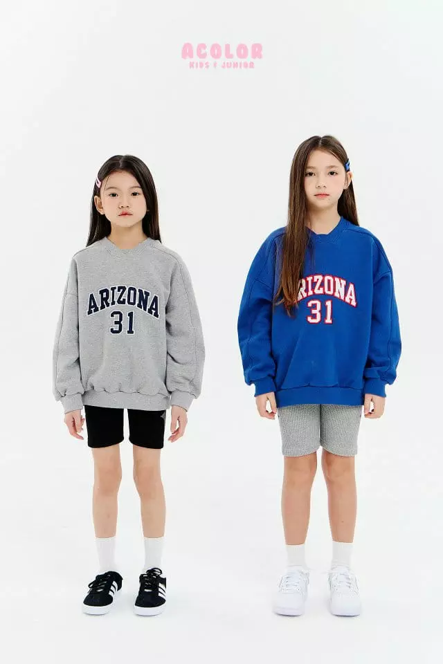 Acolor - Korean Children Fashion - #toddlerclothing - Sproty Sweatshirt - 4