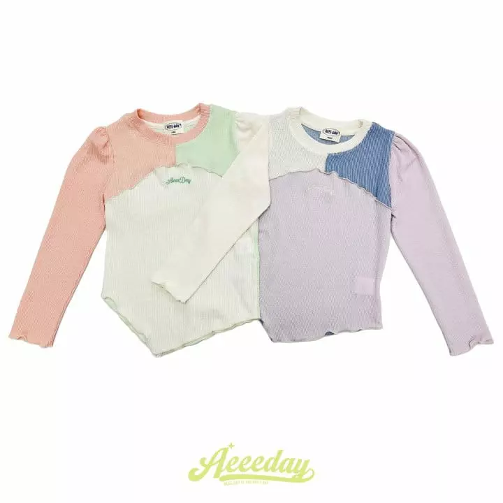 Aeeeday - Korean Children Fashion - #Kfashion4kids - Macaroon Tee - 8