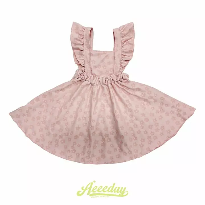 Aeeeday - Korean Children Fashion - #Kfashion4kids - Flower Frill One-piece - 8