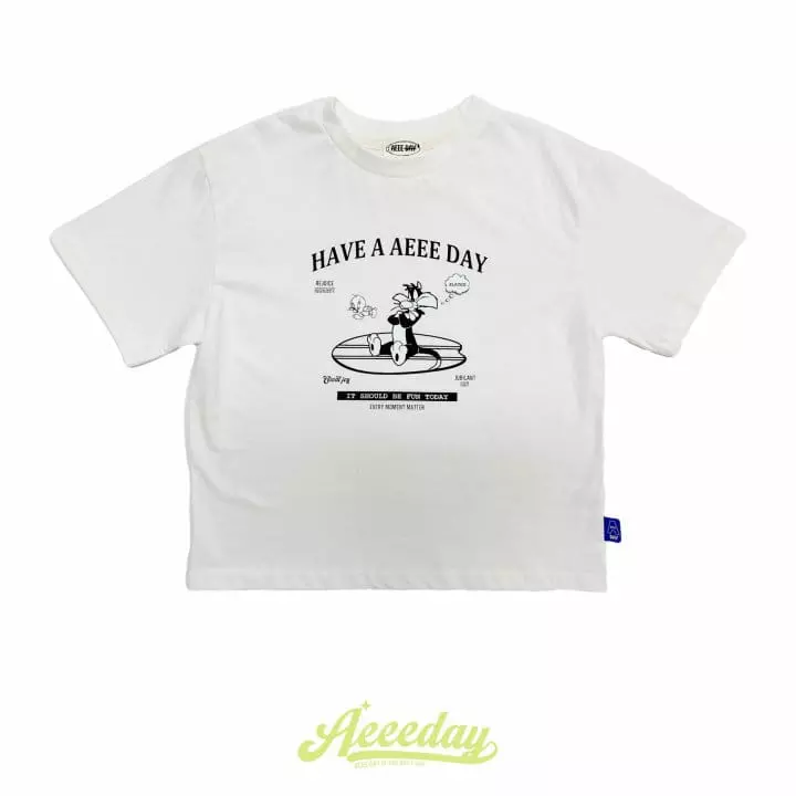 Aeeeday - Korean Children Fashion - #childofig - Board Cat Tee - 8