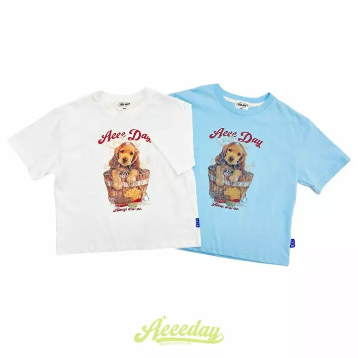 Aeeeday - Korean Children Fashion - #childrensboutique - Puppy Tee - 8