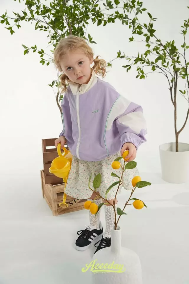 Aeeeday - Korean Children Fashion - #childrensboutique - Piping Windbreaker - 3