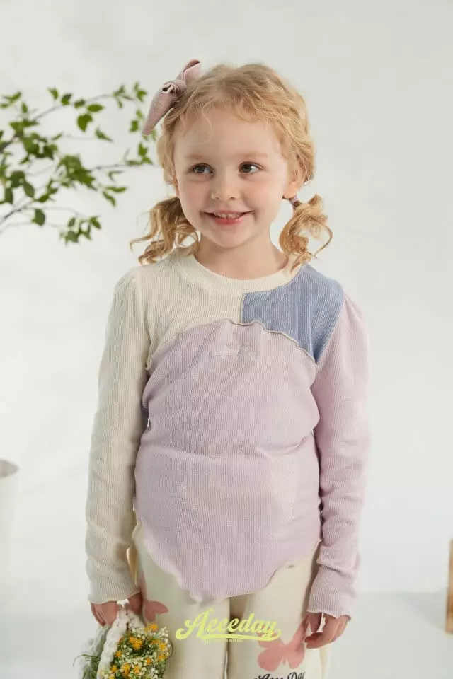 Aeeeday - Korean Children Fashion - #discoveringself - Macaroon Tee - 3