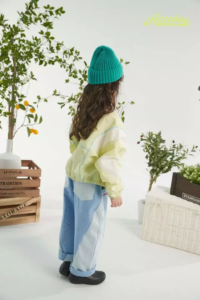 Aeeeday - Korean Children Fashion - #fashionkids - Piping Windbreaker - 6