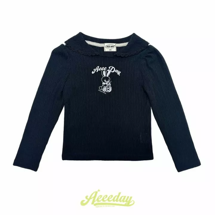 Aeeeday - Korean Children Fashion - #kidsshorts - Judy Collar Tee - 11