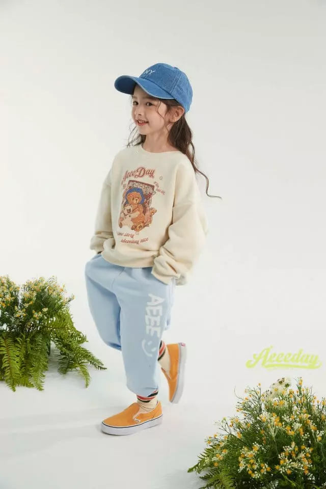 Aeeeday - Korean Children Fashion - #kidsstore - Painting Pants - 2