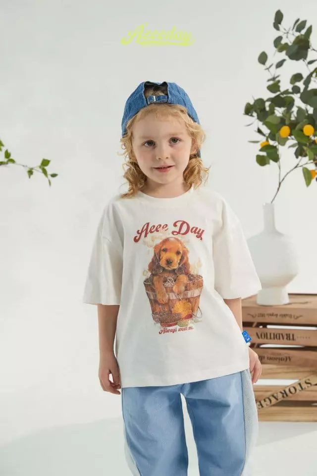 Aeeeday - Korean Children Fashion - #littlefashionista - Puppy Tee - 2