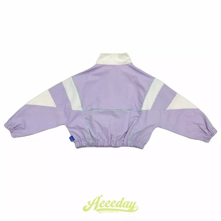 Aeeeday - Korean Children Fashion - #littlefashionista - Piping Windbreaker - 11