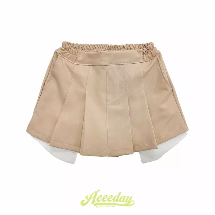 Aeeeday - Korean Children Fashion - #littlefashionista - Winkle Skirt Pants - 8