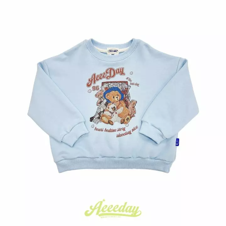 Aeeeday - Korean Children Fashion - #minifashionista - Bear Sweatshirt - 9